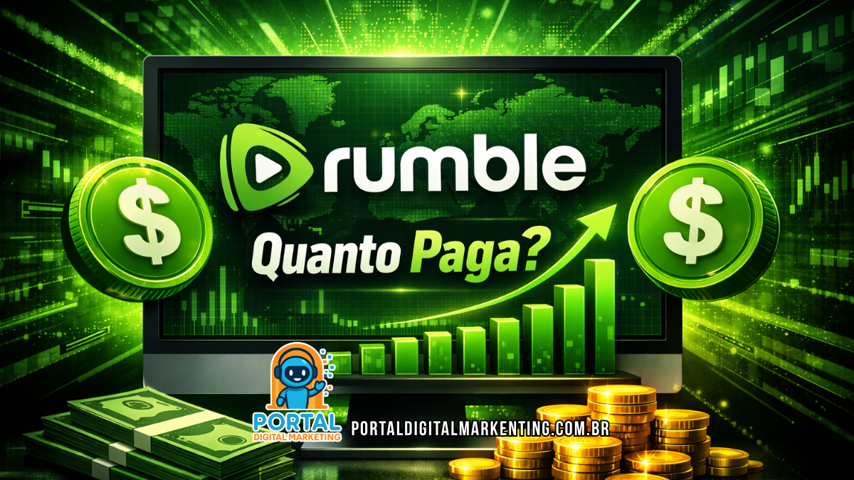 Monetização no Rumble: quanto paga, regras de monetização, CPM por nicho e ganhos reais: portaldigitalmarkenting.com.br