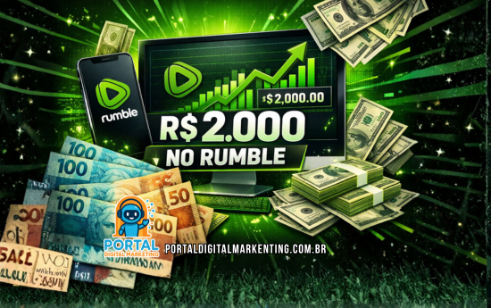 Monetização no Rumble: passo a passo para ganhar R$ 2.000 por mês na plataforma:https://portaldigitalmarkenting.com.br/